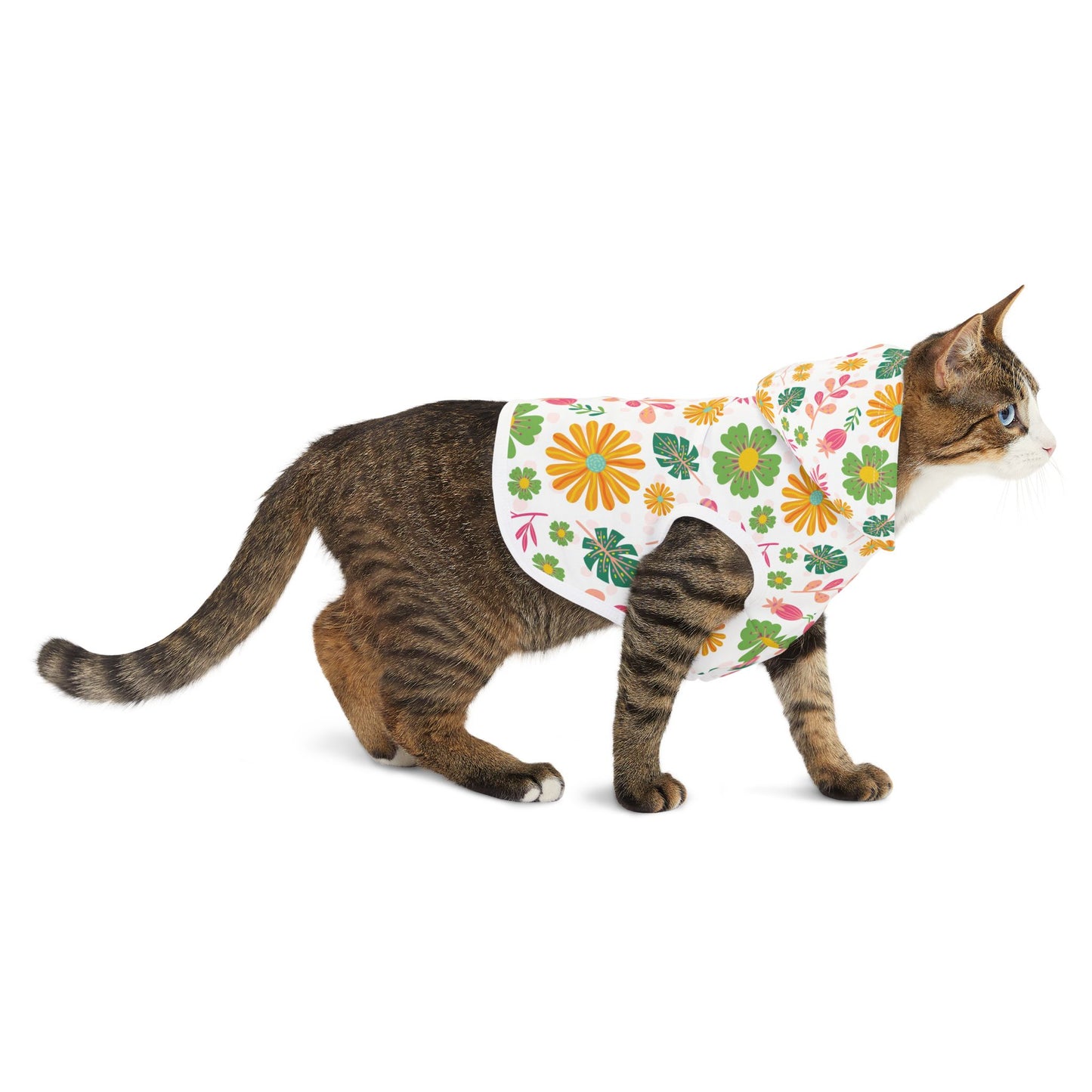 Floral Pet Hoodie