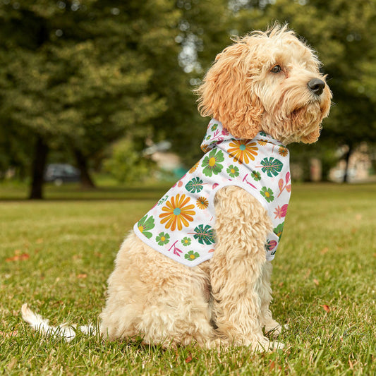 Floral Pet Hoodie